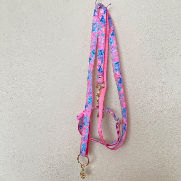 Lilly Pulitzer | Dog | Lilly Pulitzer Dog Leash And Collar Set Bundle